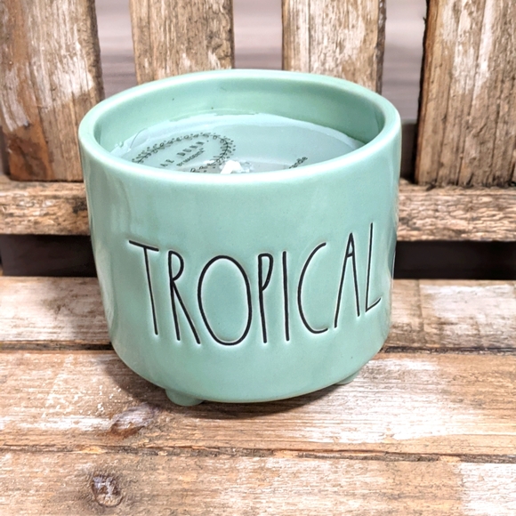 πΊπΈ Rae Dunn TROPICAL Candle π―οΈ